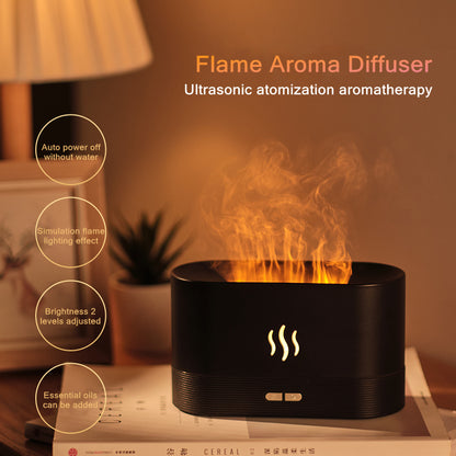 180ML Flame Aroma Diffuser & Air Freshener