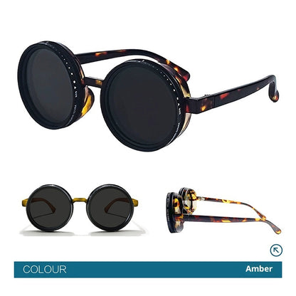 Glasses Box Adjustable Light Reduction 9 Gear Glasses UV Protection